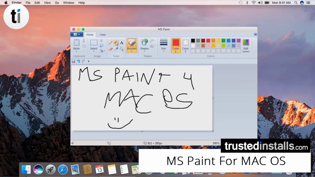 a program like paint for mac
